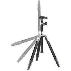 Foto van Cullmann cullmann mundo 525mc silber carbon tripod werkhoogte: 17.5 - 159.5 cm zwart, zilver