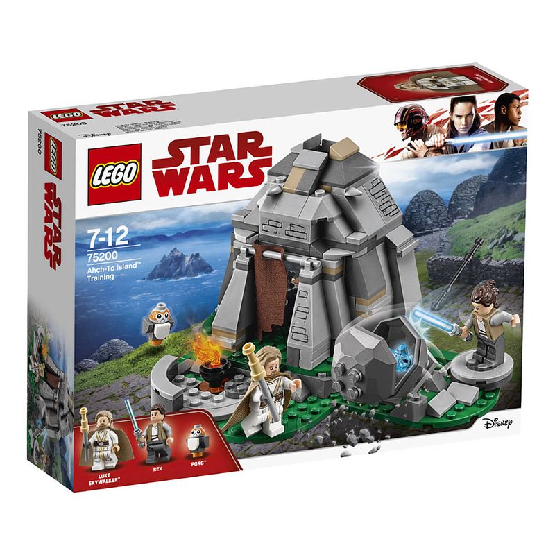 Foto van Lego star wars ahch-to island training 75200