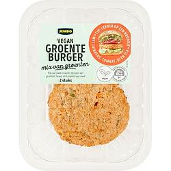 Foto van 2 voor € 4,00 | jumbo lekker veggie groente schijf vegan 180g aanbieding bij jumbo