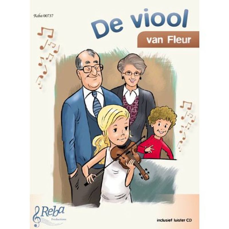 Foto van De viool van fleur