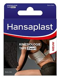 Foto van Hansaplast kinesiologie tape zwart