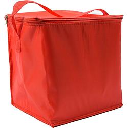 Foto van Koeltas rood boodschappentas isolatietas koelbox 9liter picknicktas isolatie box opvouwbaar picknicktas strandtas