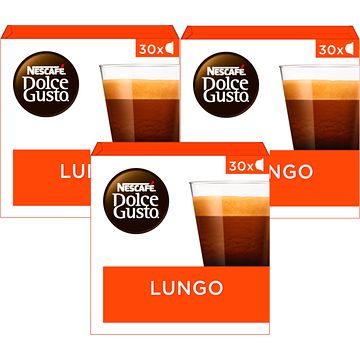 Foto van Nescafe dolce gusto caffe lungo xl 3x30 stuks bij jumbo