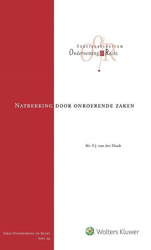 Foto van Natrekking door onroerende zaken - p.j. van der plank - paperback (9789013138818)