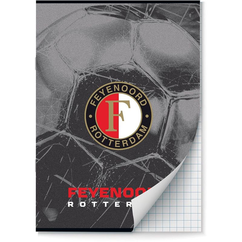 Foto van Feyenoord schriften ruit 10 mm a4 - 4 stuks