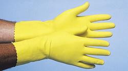 Foto van Cmt rubberen huishoud-handschoenen