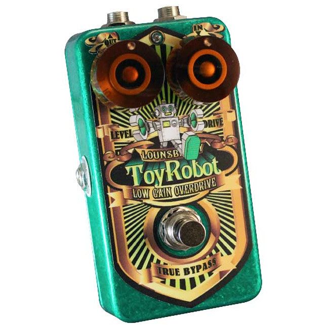 Foto van Lounsberry pedals tro-1 toy robot analoge fet low gain overdrive