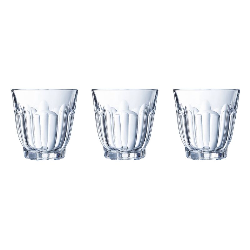 Foto van 12x stuks waterglazen/drinkglazen 240 ml - drinkglazen