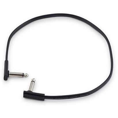 Foto van Rockboard flat patch cable mono jack haaks 45 cm