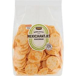 Foto van Jumbo borrelzoutjes mexicaantjes kaassmaak 150g