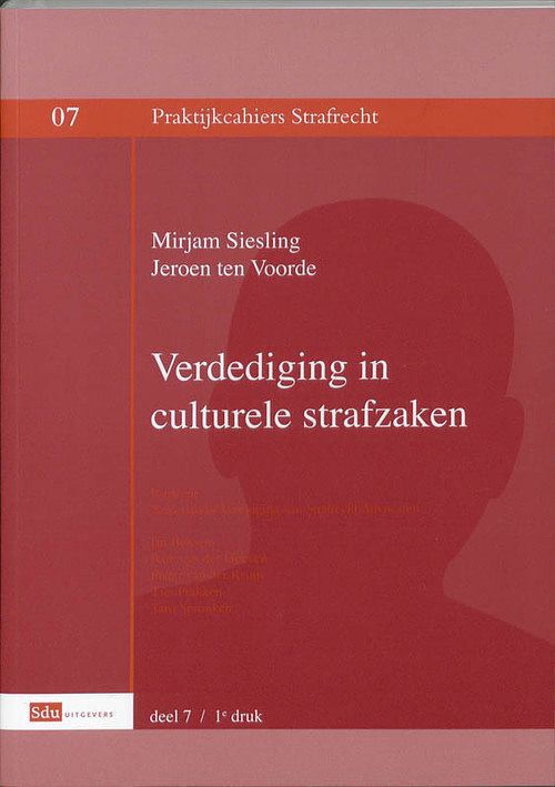 Foto van Verdediging in culturele strafzaken - j.m. ten voorde, m. sieseling - paperback (9789012380096)