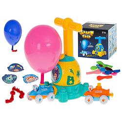 Foto van Space ship ballonen werper speelgoed voertuig - incl. ballonnen en accessoires