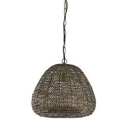 Foto van Hanglampen light and living finou brons