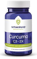 Foto van Vitakruid curcuma c3-2x capsules