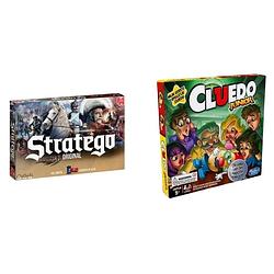 Foto van Spellenbundel - 2 stuks - stratego & cluedo junior