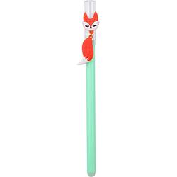 Foto van The littlies pen met bedeltje fox junior 0,5 mm mintgroen