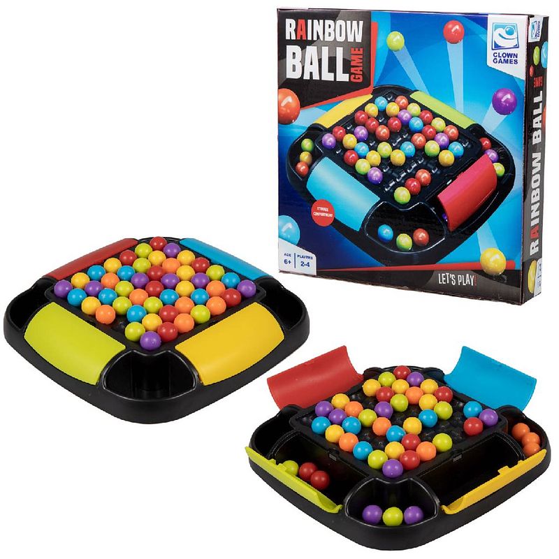 Foto van Clown games rainbow ball game - strategisch spel
