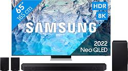 Foto van Samsung neo qled 8k 65qn900b (2022) + soundbar