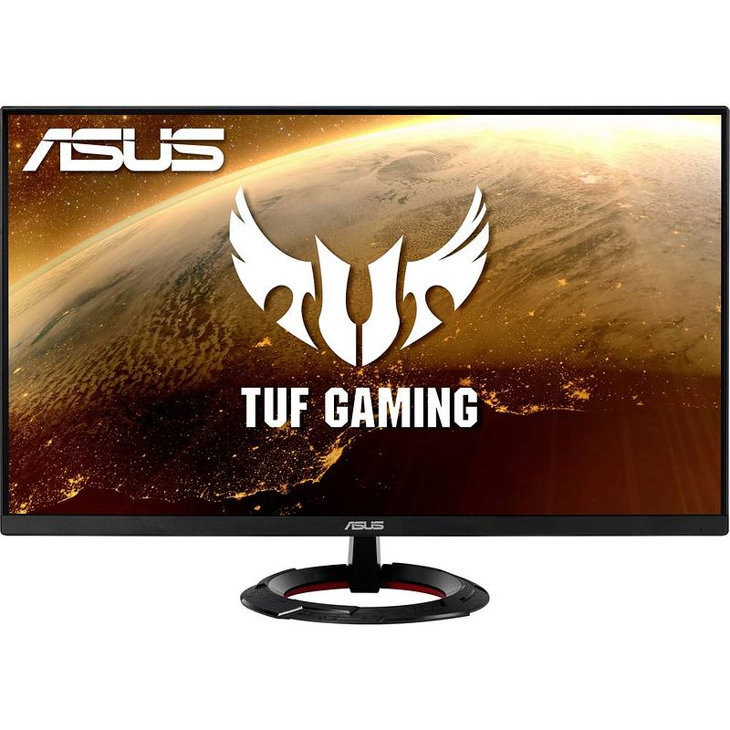 Foto van Asus vg279q1r led-monitor 68.6 cm (27 inch) energielabel f (a - g) 1920 x 1080 pixel full hd 1 ms hdmi, displayport, hoofdtelefoon (3.5 mm jackplug) ips led