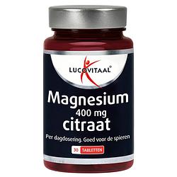 Foto van Lucovitaal magnesium citraat 400mg tabletten