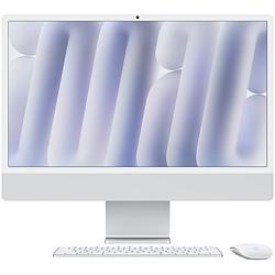 Foto van Apple imac 24 (2024) m4 (10 core cpu/10 core gpu) 16gb/512gb all-in-one pc zilver