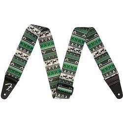 Foto van Fender ugly xmas sweater strap green fair isle