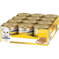 Foto van Gourmet gold mousse kattenvoer natvoer met kip bij jumbo