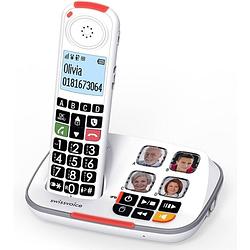Foto van Swissvoice xtra2355 draadloze senioren huistelefoon voor de vaste lijn grote toetsen antwoordapparaat extra volume