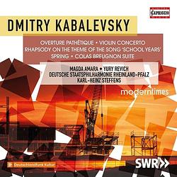 Foto van Kabalewskij: overture pathétique/violin concerto - cd (0845221053479)