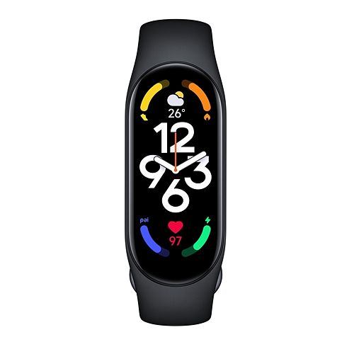 Foto van Xiaomi smartwatch smart band 7 (zwart)