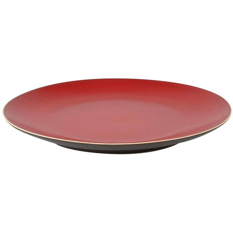 Foto van Palmer bord lava 21.5 cm bruin stoneware 1 stuk(s)