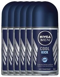 Foto van Nivea men cool kick roll-on voordeelverpakking