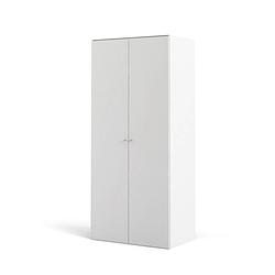Foto van Saskia kledingkast 2 deuren wit.