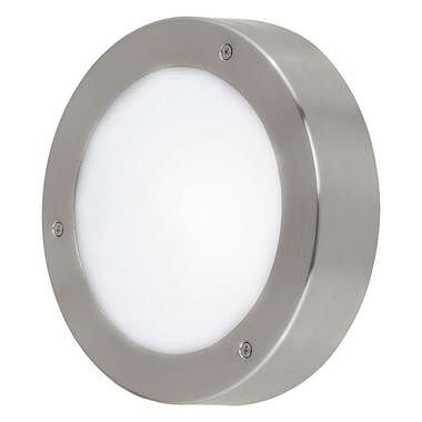 Foto van Eglo plafondlamp vento led - wit - ø18,5 cm - leen bakker