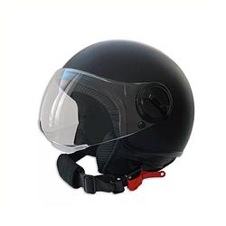 Foto van Protect urban helm xl voor scooter en fiets ece keurmerk zwart