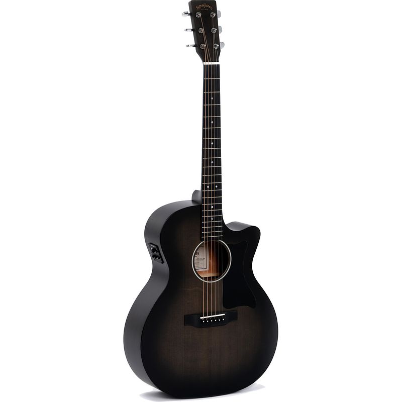 Foto van Sigma guitars gmc-ste-bkb black burst elektrisch-akoestische westerngitaar