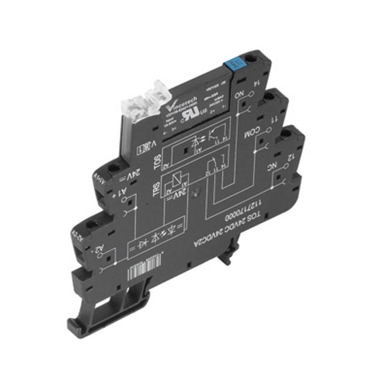 Foto van Weidmüller halfgeleiderrelais 1127410000 1 a schakelspanning (max.): 240 v/ac 10 stuk(s)