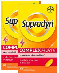 Foto van Supradyn complex forte tabletten -duoverpakking