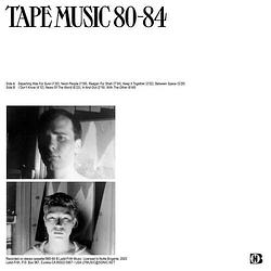 Foto van Tape music 1980-1984 - lp (2090405480192)