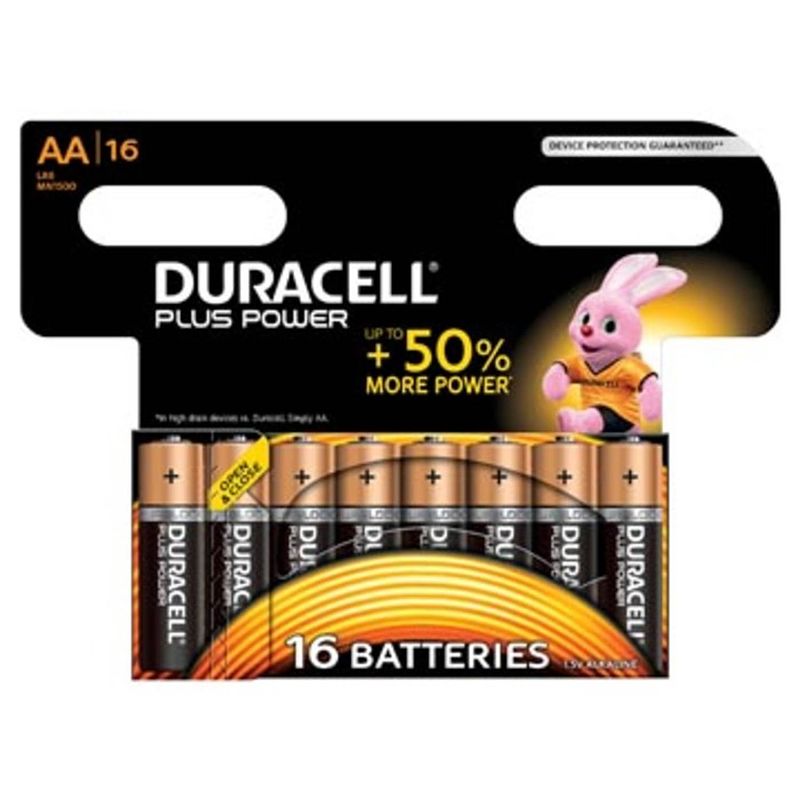 Foto van Duracell plus power aa bls16