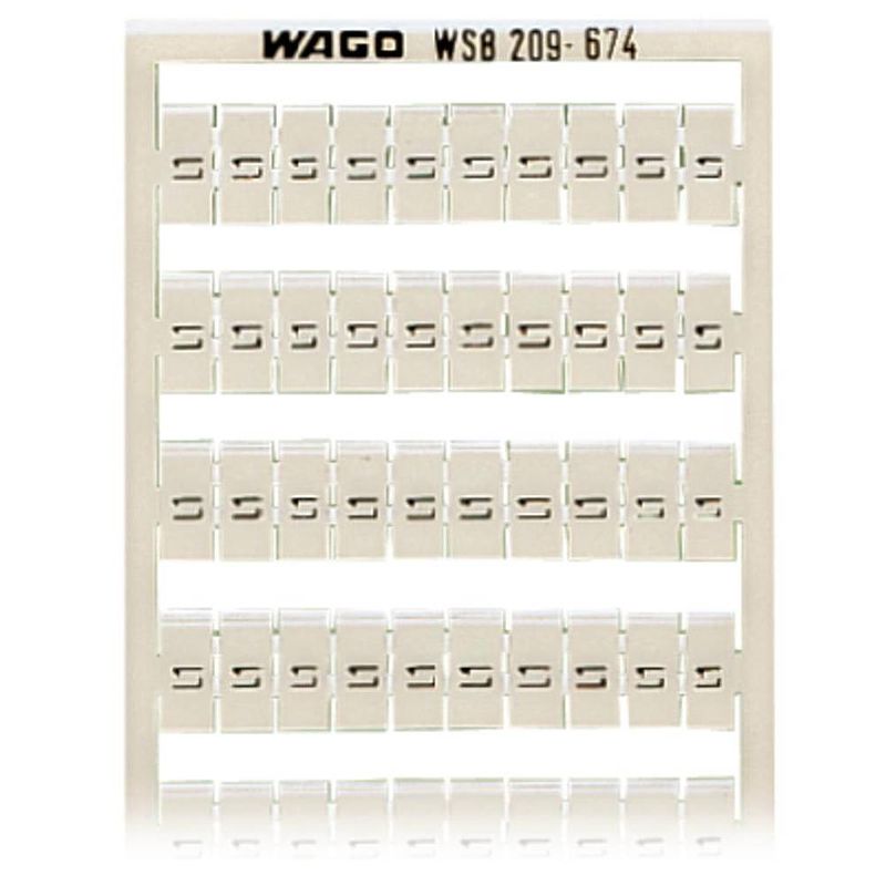 Foto van Wago 209-674 markeringskaarten opdruk: l1 5 stuk(s)