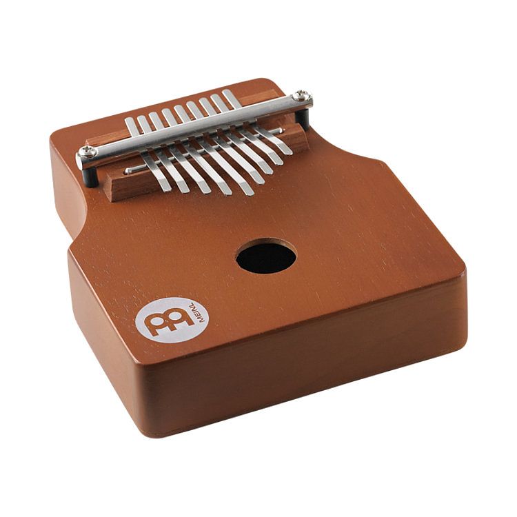 Foto van Meinl ka9p-ab pickup kalimba medium african brown