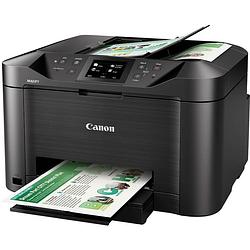 Foto van Canon maxify mb5150 multifunctionele inkjetprinter (kleur) a4 printen, scannen, kopiëren, faxen lan, wifi, duplex, duplex-adf