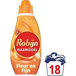 Foto van Robijn specials vloeibaar wasmiddel fleur & fijn 18 wasbeurten bij jumbo