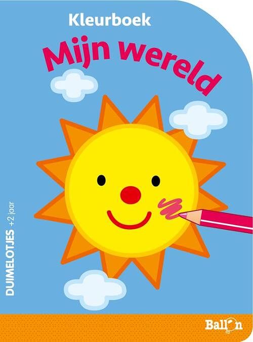 Foto van Mijn wereld kleurboek 2+ - paperback (9789403214269)