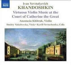 Foto van Khandoshkin: violin sonatas volume 1-3 - cd (0747313002870)