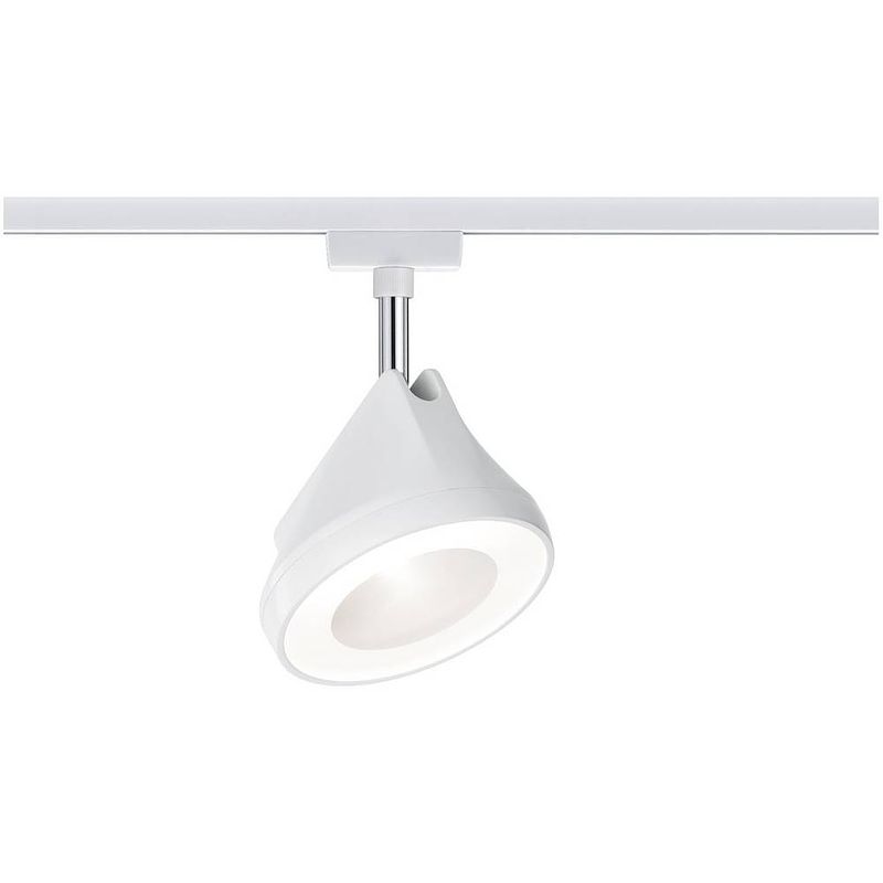 Foto van Paulmann urail arena 230v-railsysteem lamp urail led vast ingebouwd 15 w led chroom, wit