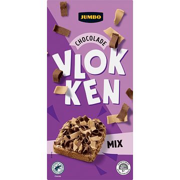 Foto van Jumbo chocolade vlokken mix 300g