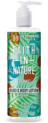 Foto van Faith in nature coconut hand & body lotion