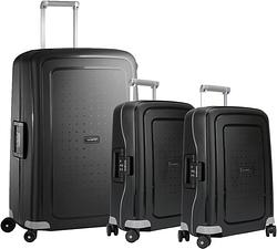 Foto van Samsonite s'cure spinner 55+55+75cm black kofferset